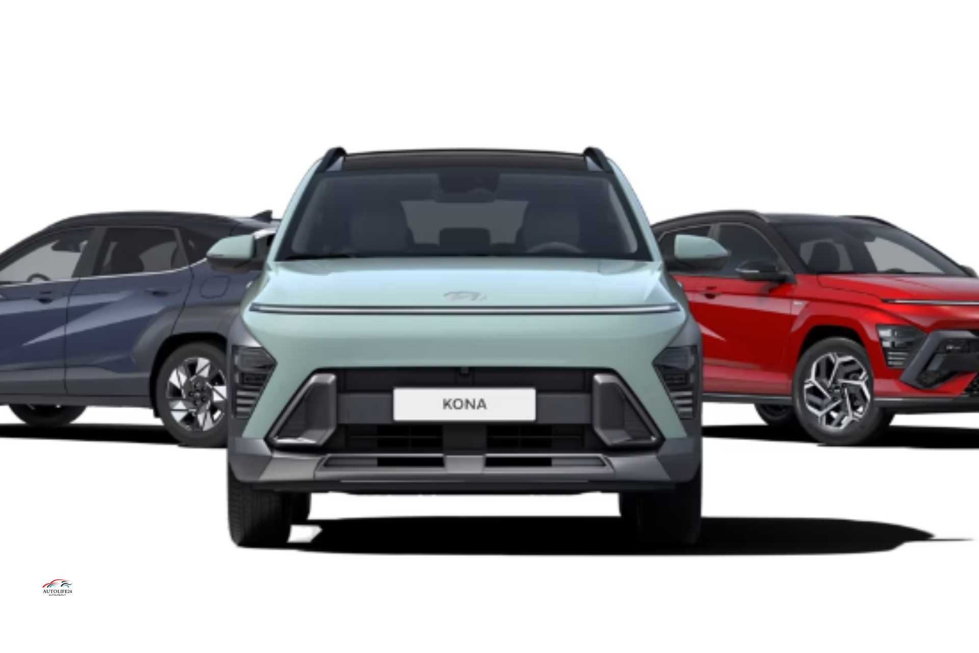 sfondo bianco, 3 hyundai kona novità 2023 - Hyundai Kona Electric
